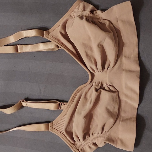 L/XL Skims NWOT Seamless Sculpt Sculpting Low Back Bra -Color: Sienna Size: L/XL - Picture 5 of 6